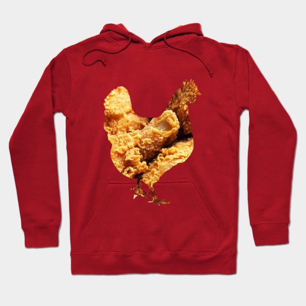 Fried chicken chicken Hoodie by FrankNscollop